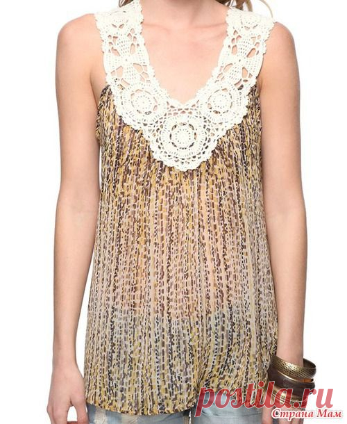 Комбинирование: ткань плюс крючок, машина плюс крючок. - Страна Мам