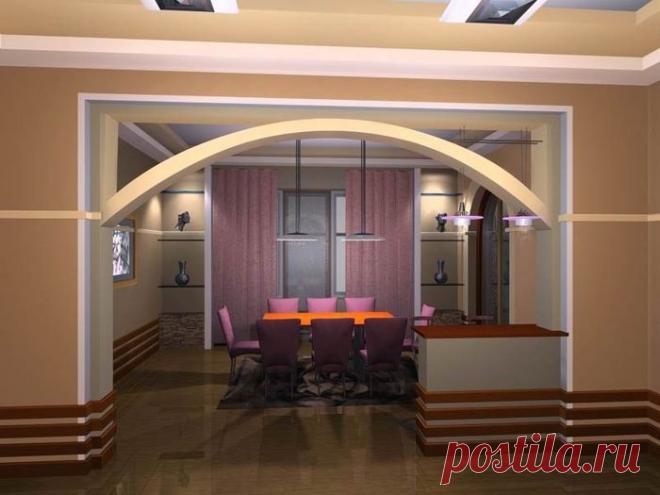 Подборка дизайнерских арок квартир