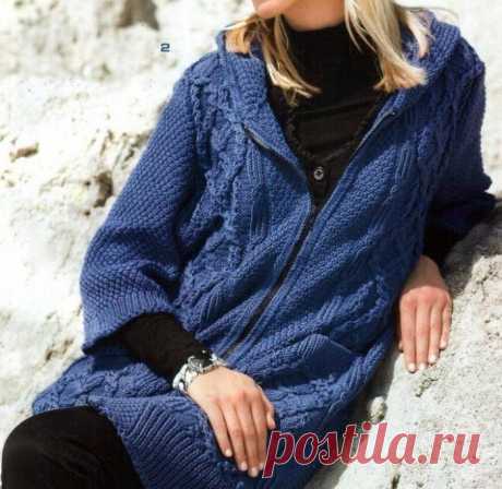 Пальто с капюшоном | Золотые Руки