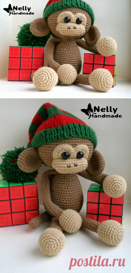 Nelly Handmade: Макака. Описание