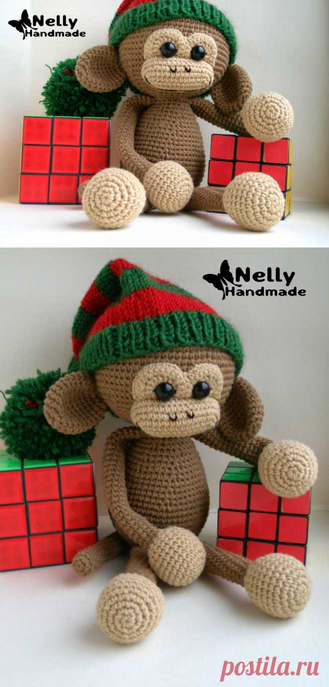 Nelly Handmade: Макака. Описание