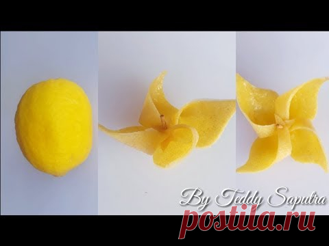 HOW TO MAKE LEMON GARNISH