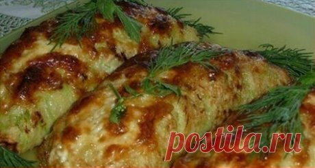 Кабачковые рулетики