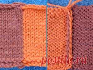 Как сшить вязаные детали разными способами по фото-видео МК