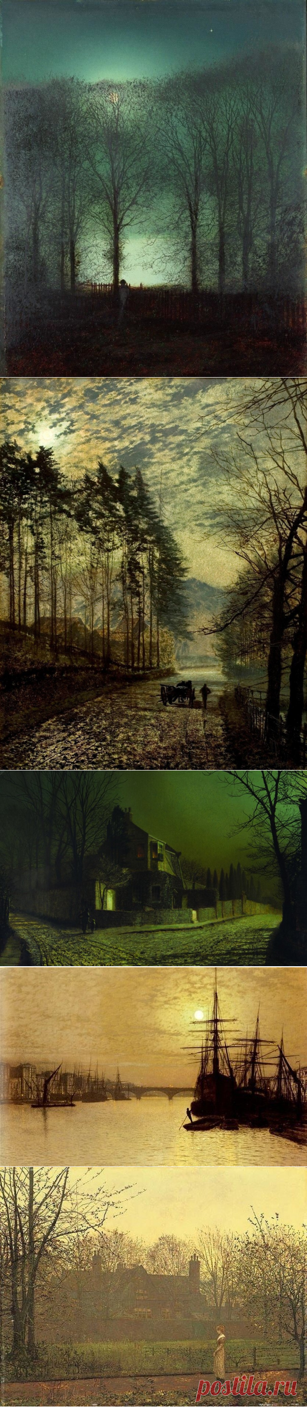 Художник, родственный сумеркам, туману и лунной ночи | Арт-посиделки у Сидора и Устиньи | Яндекс Дзен