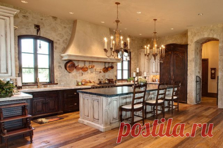 Wye River Estate - Mediterranean - Kitchen - dc metro - by Pyramid Builders
