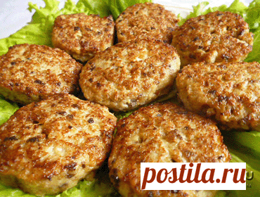 Рыбные котлеты из селедки.