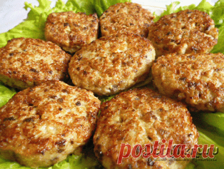Рыбные котлеты из селедки.