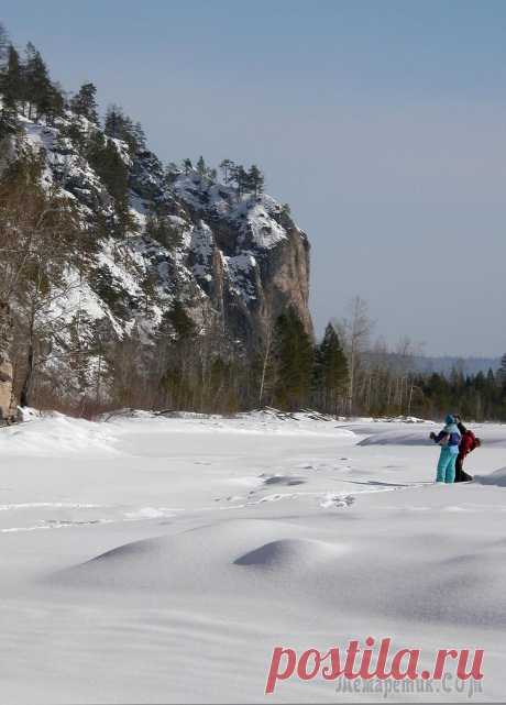 Саяны, река Китой, пещеры