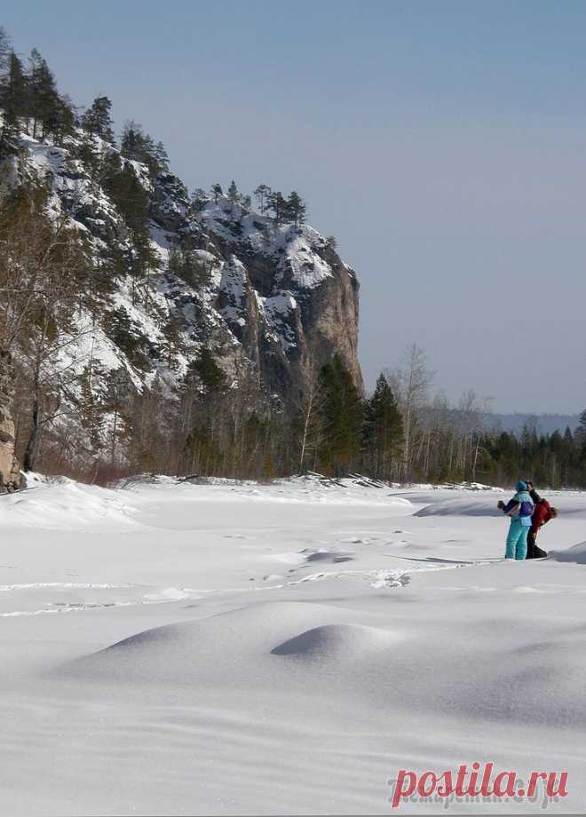 Саяны, река Китой, пещеры