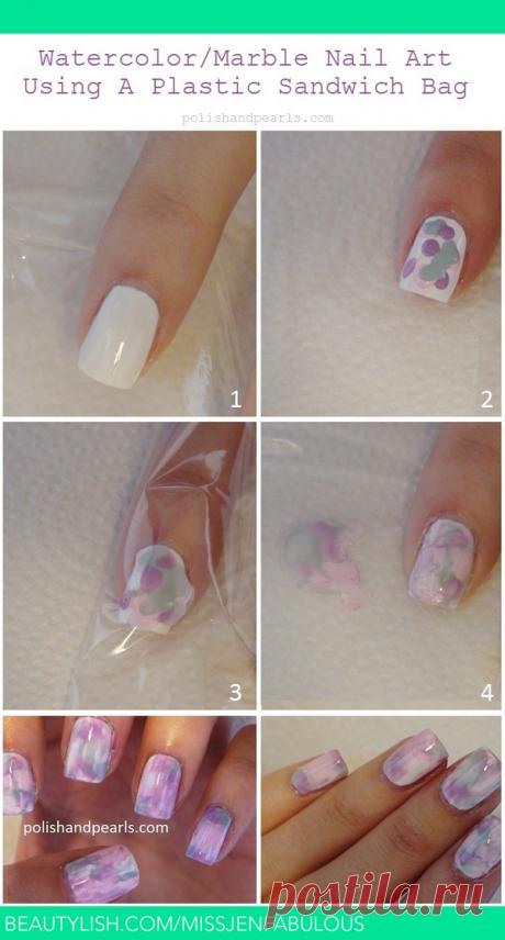 How To: Waterless Water Marble | MissJenFabulous F.'s (missjenfabulous) Photo | Beautylish
