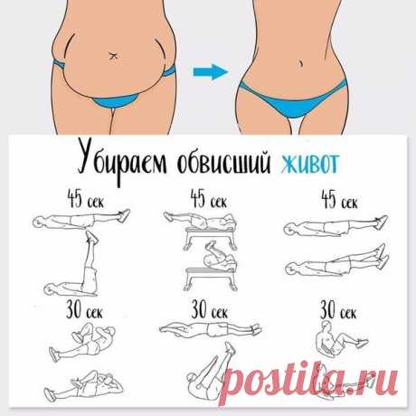 Комплексы упражнений на все части тела!