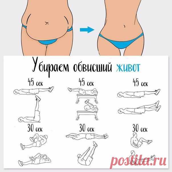 Комплексы упражнений на все части тела!