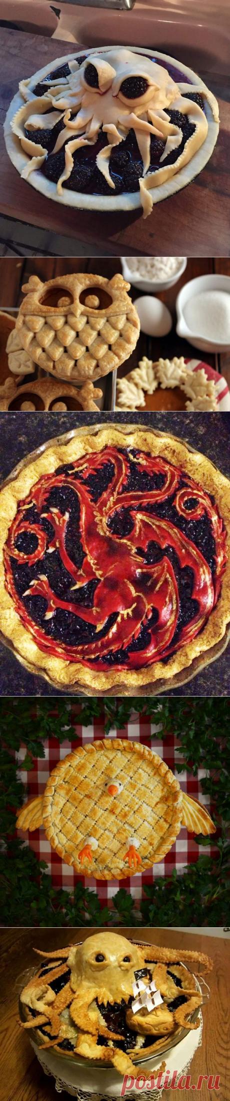 Самые крутые креативные пироги, которые жалко есть | thePO.ST