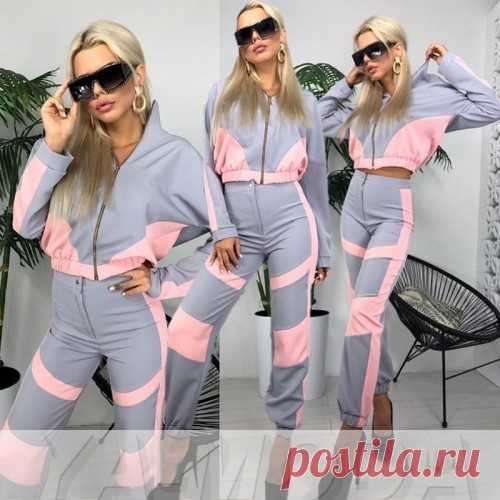 ✭Костюм с короткой кофтой купить недорого