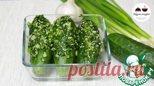 Огурцы фаршированные - кулинарный рецепт