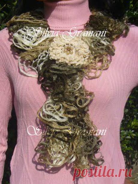 Новые веяния в вязании крючком. Украшения. Идеи и мини-мастер-класс | Умелые ручки