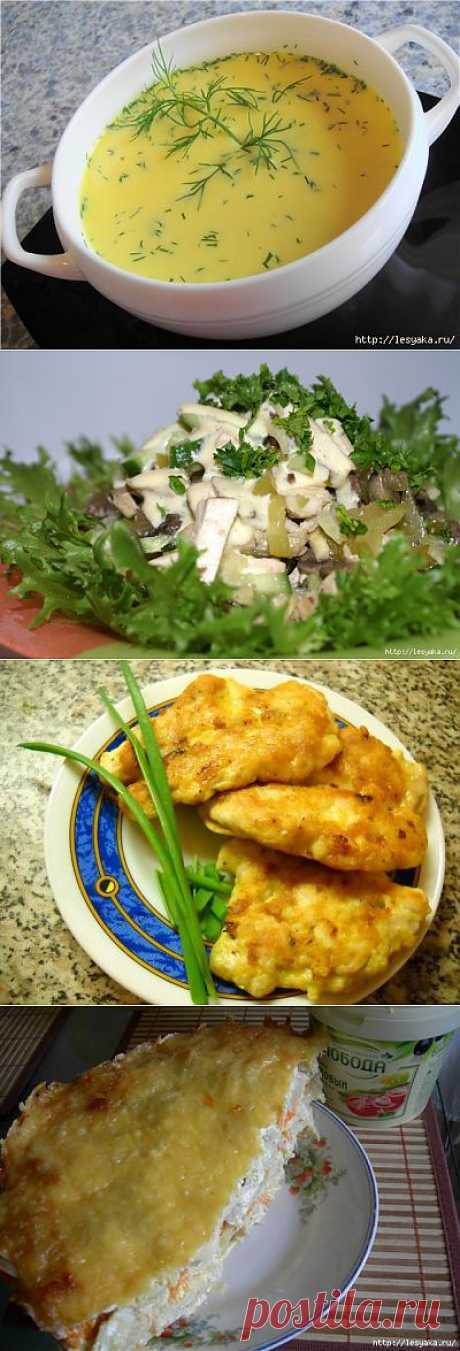 5 вкусных блюд из куриного филе.