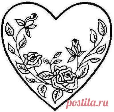(1) Шаблоны сердечек для творчества - Море идей - рукоделие, декор дома, поделки и hand made.