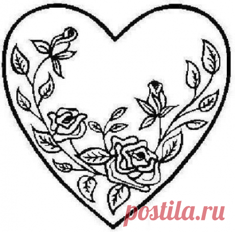 (1) Шаблоны сердечек для творчества - Море идей - рукоделие, декор дома, поделки и hand made.