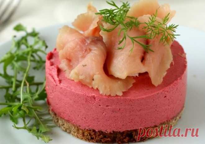 Чизкейк из свеклы (вкусная закуска)