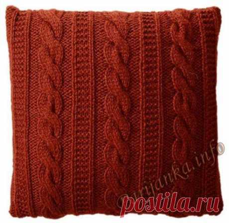 Подушка с узорами 227 Creations 2015/2016 Bergere de France №4901