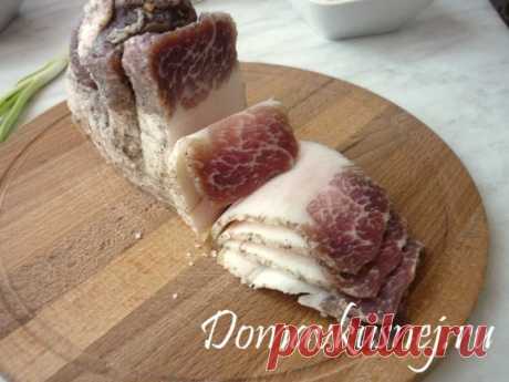 Соленое свиное сало по домашнему - а Дома Вкусней