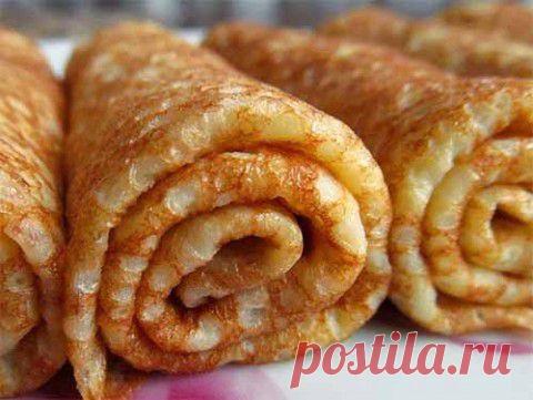 Творожные блины без муки | Домашняя кулинария