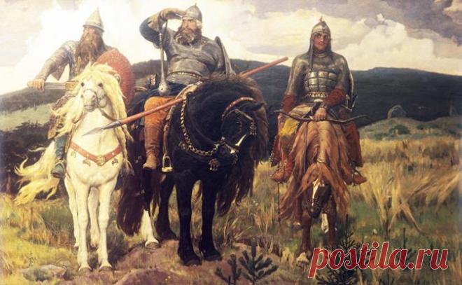 Зрада, если в каждой русской чайной есть картина «Три богатыря»! - Свободная Пресса На Украине обвинили Россию в краже не только борща, но и былинных героев