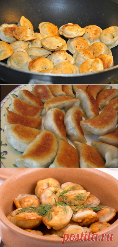 Как пожарить пельмени на сковороде вкусно