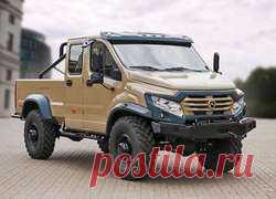 ГАЗ показал (очень крутой) внедорожный пикап «Вепрь-Next»