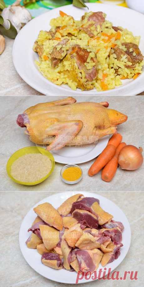Как приготовить вкусный плов из утки, рецепт с фото | Все Блюда