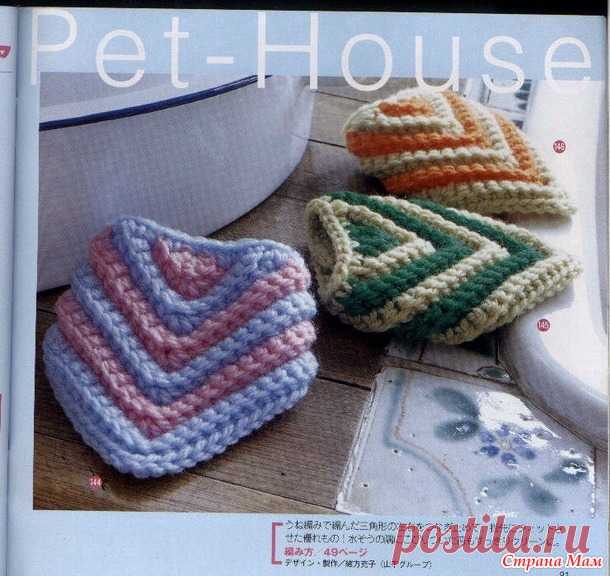 Схемы мочалок для душа и кухни крючком 2 - Все в ажуре... (вязание крючком) - Страна Мам