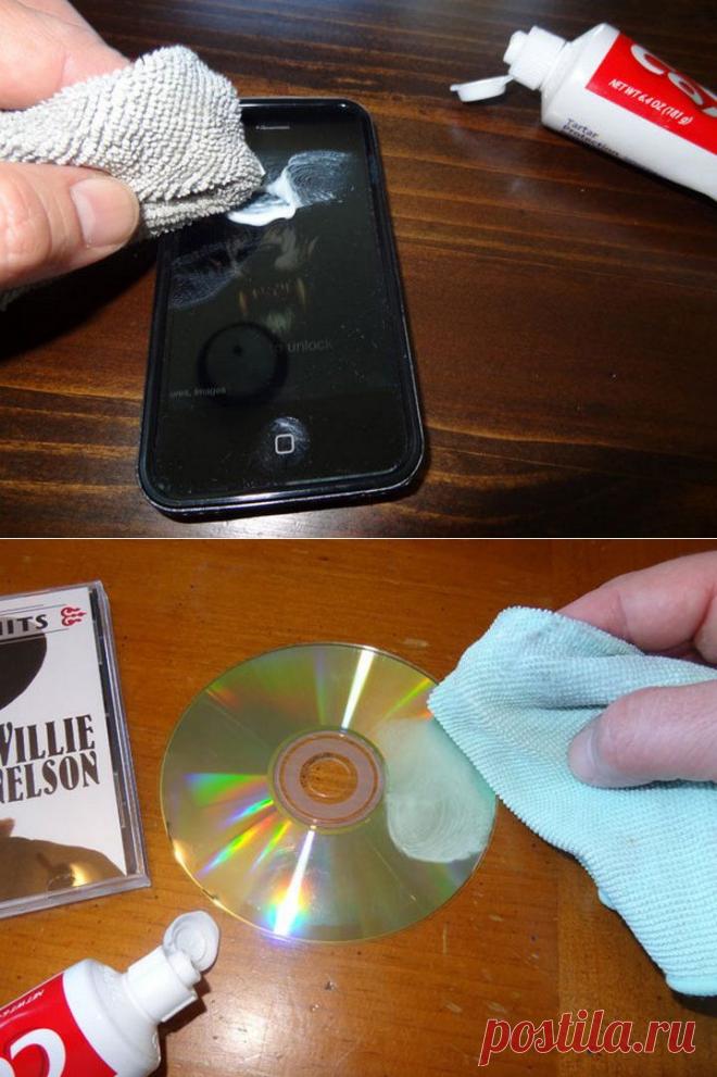 Использование зубной пасты