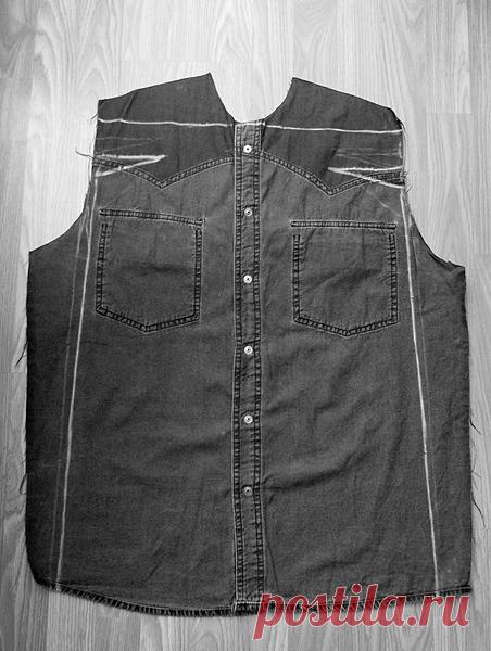 Платье из мужской рубашки — Мастер-классы на BurdaStyle.ru