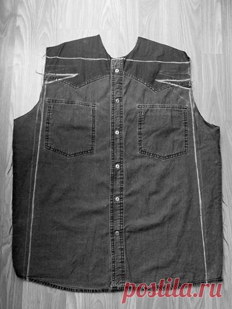 Платье из мужской рубашки — Мастер-классы на BurdaStyle.ru