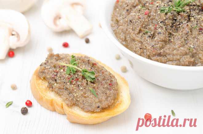 ГРИБНАЯ ИКРА С ЧЕСНОКОМ