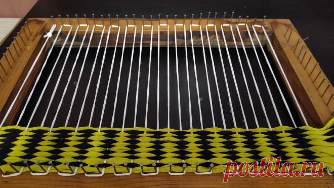 Плетение коврика на рамке. Часть вторая. | Снится мне деревня | Яндекс Дзен