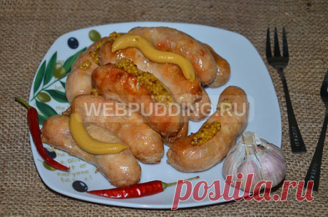 Домашние рубленые колбаски из курицы | Как приготовить на Webpudding.ru