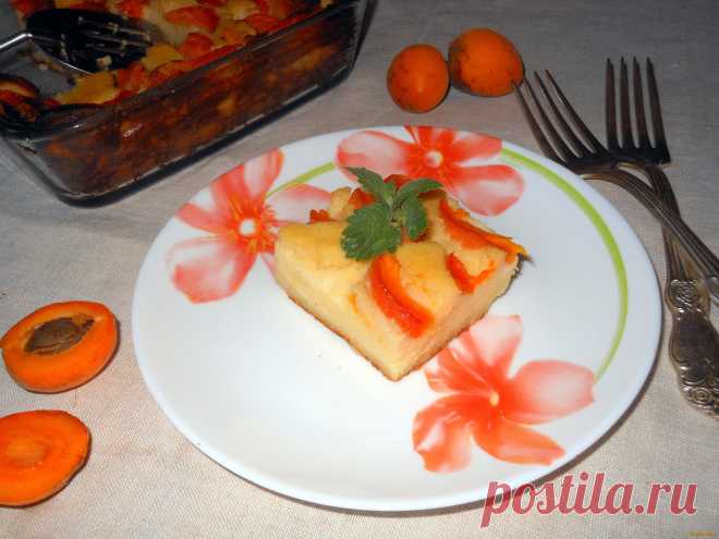 Манная запеканка с абрикосами рецепт с фото, как приготовить на FindFood.ru