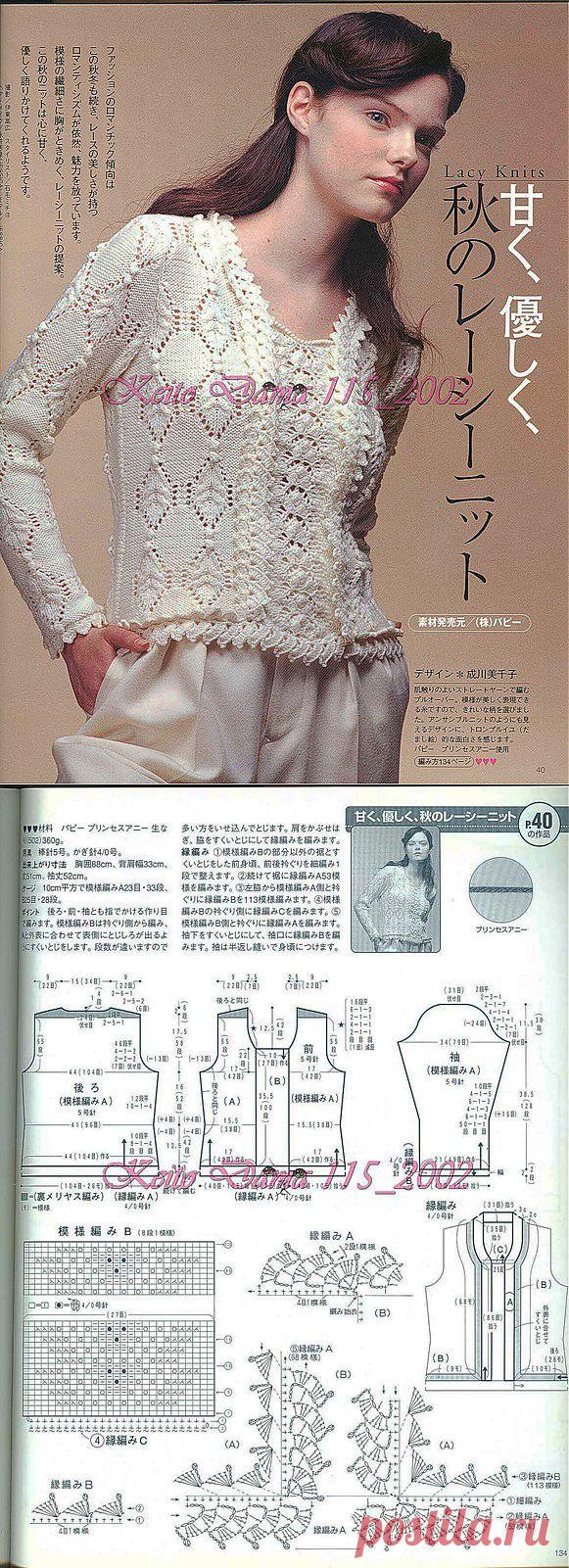 Жакетик-обманка.