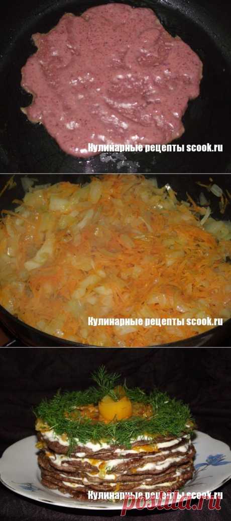 Печеночный торт