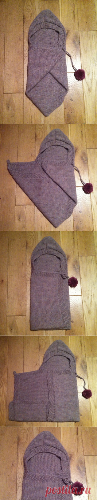 Stitch me Softly...: Baby Snuggle Wrap - knitting pattern