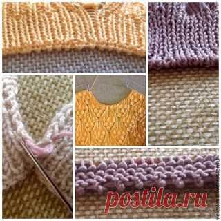 Knitting&Design: Итальянский набор петель - альтернатива.