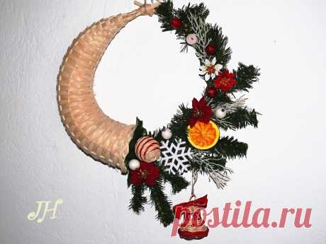Венок рождественский рог 2 / Товары продавца krtinec | Fler.cz