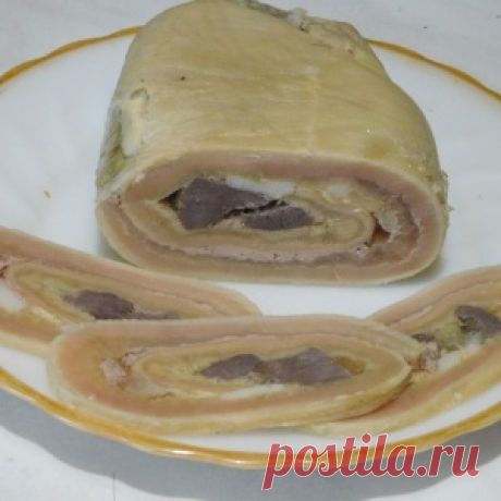 Любителям рубца — рулет и тжвжик