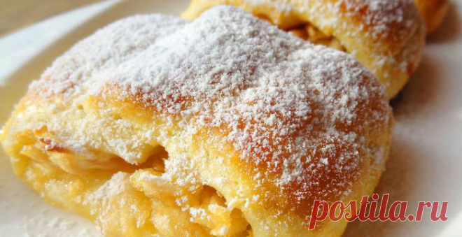 Делюсь рецептом очень вкусных яблочных рулетиков. В их основе – нежное песочное тесто на сметане, которое великолепно дополняет сочная и ароматная начинка из све�…