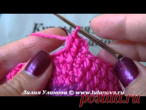 Рукав Крючком Вкруговую