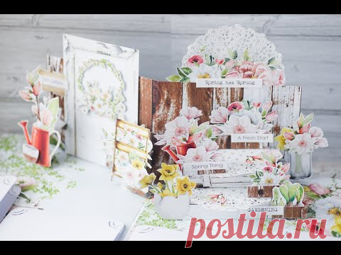 Цветочный Pop up - конструкция Цветочная лавка