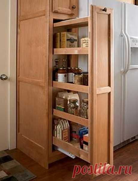 KITCHEN PULL OUT PANTRY - KITCHEN DESIGN PHOTOS